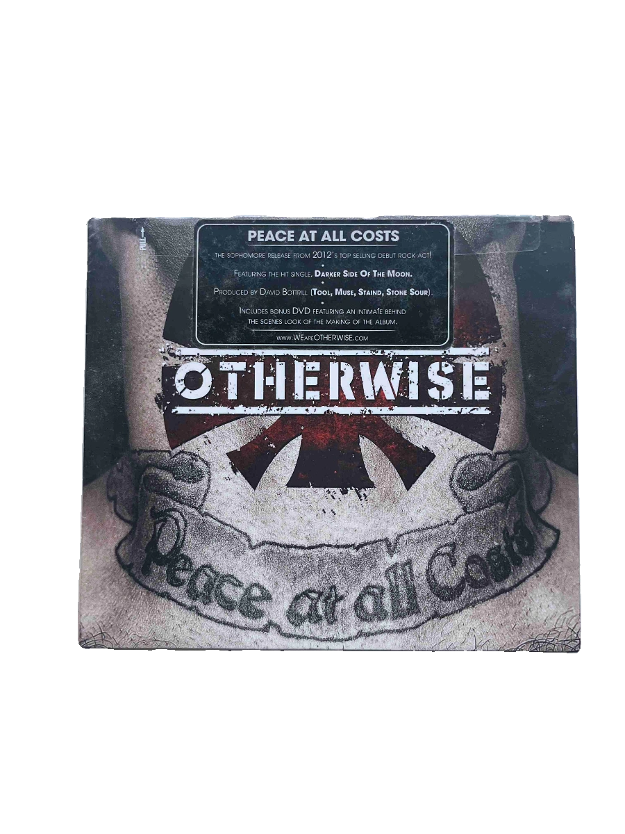 美】未拆Otherwise Peace at All Costs 硬摇滚CD+DVD 577-Taobao