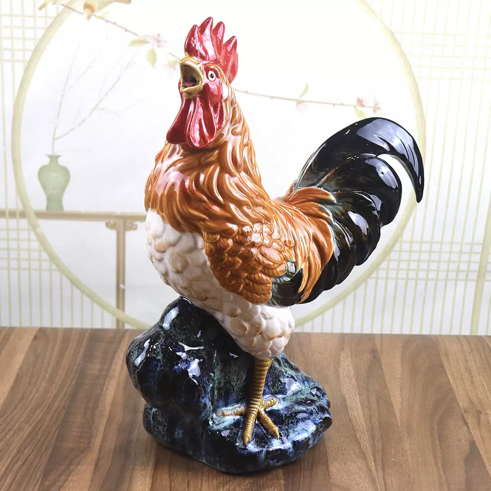 石湾公仔創意陶磁老人、鲁迅、風水弁公室装飾品 石湾公仔創意陶磁老人、鲁迅、風水弁公室装飾品