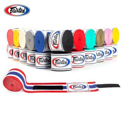 Fairtex Thai Boxing Straps Muay Thai Hand Wraps Hand Protection Bandage Feitai Hw2 Fighting Sanda for Men, Women, and Children