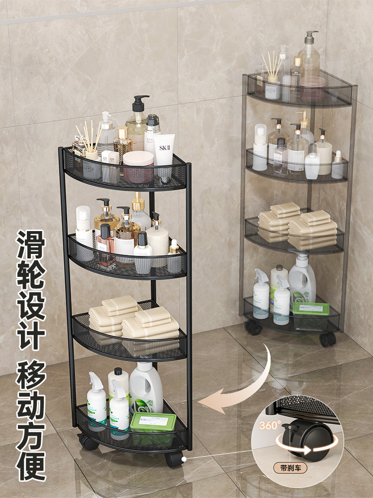 壁掛け式バスルーム棚棚ステンレススチールキッチン収納ラック多機能