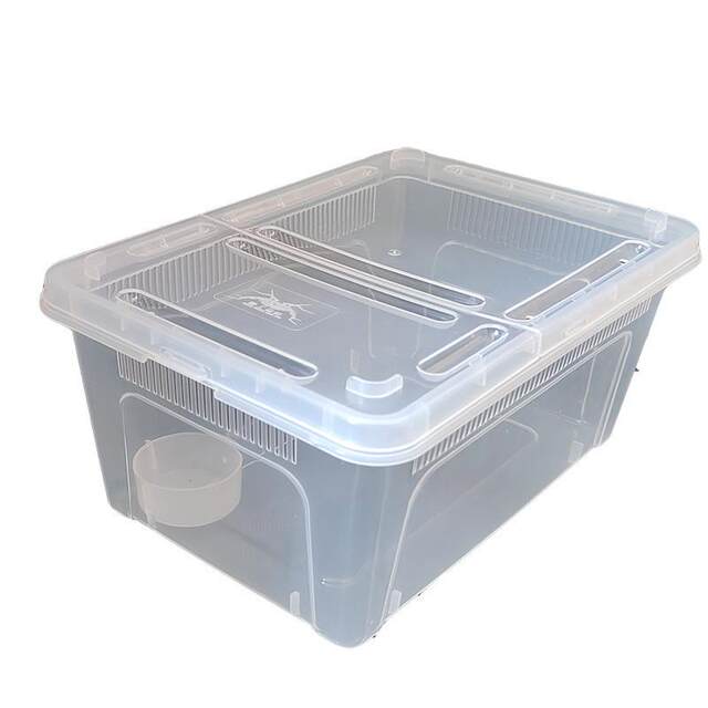Medium-sized turtle breeding box with terrace, special tank for raising ...