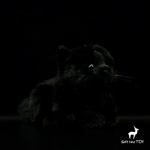 Плюшевая игрушка, реалистичная кукла, котенок, кот