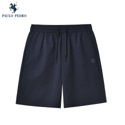 Paul Peter 2025 Summer New Men's Casual Shorts Elastic Waist Tie Comfortable Breathable Sports ZFEB73250