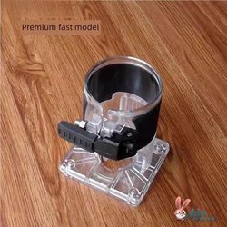 Trimmer Base Modified into a Small Edge-Trimming Machine, Large Edge-Trimming Press-Type Square Woodworking Small Edge-Trimming Machine Shell, Universal Seam Machine