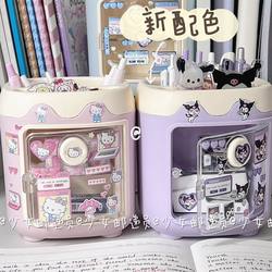 New Color Pig Pen Holder Ins-Style High-Value Desktop Kuromi Storage Box Student Multifunctional Makeup Brush Organizer