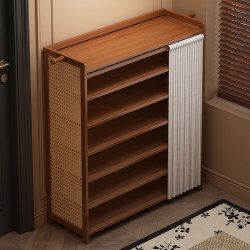 Shoe Rack, Multi-Layer, for Home Entrance, Good-Looking, Simple Indoor Storage, Wall-Mounted, Dust-Proof Shoe Cabinet for Hallway, 2025 New Model