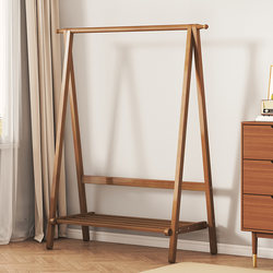 Coat Rack for Home Use, Simple Floor-Standing Bedroom Clothes Rack, Multifunctional Creative Entryway Space-Saving Storage Rack