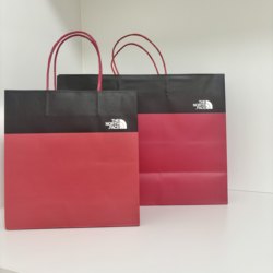 [Authentic and Genuine] Shopping Bags for Shopping Malls, North Face Kraft Paper Bags, Handbags, Gift Bags for Shoes and Clothing