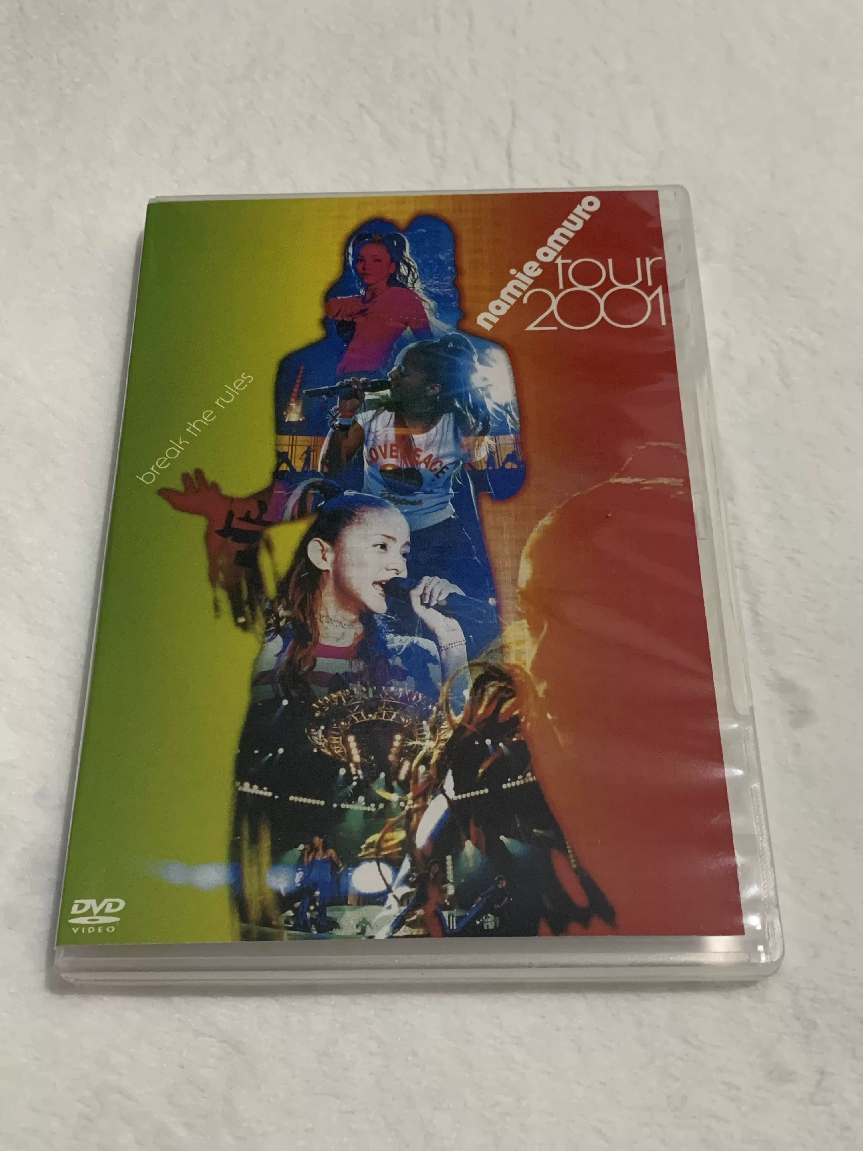 安室奈美惠tour 2001 break the rules 演唱會DVD-Taobao