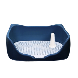 Corgi fenced anti-splash removable and washable dog toilet