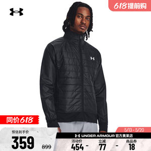 Under Armor official UA men's tops running fitness training casual sports jacket jacket