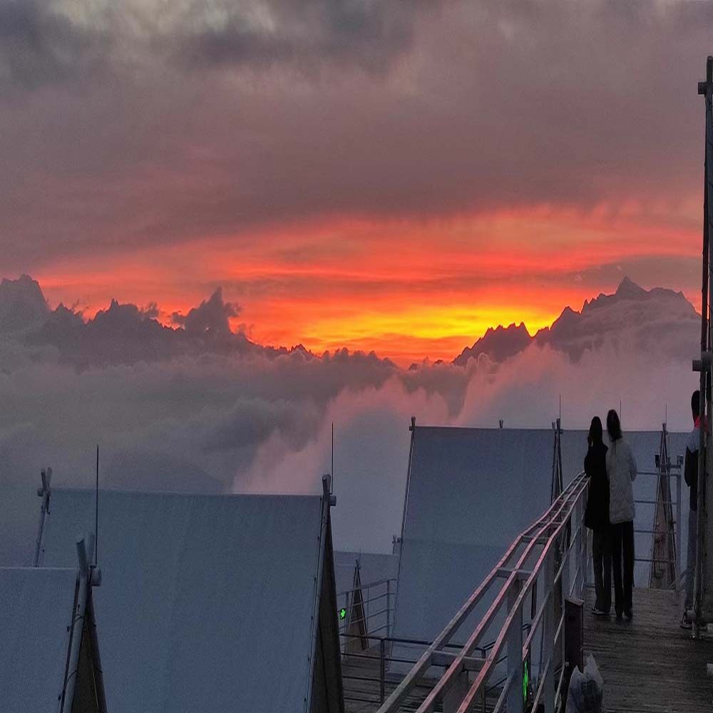 牛背山2日游住山顶星云帐篷营地2-8人精品小团拼车徒步游