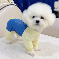 Dog Clothes Spring and Summer Thin Sun Protection Clothing Four-Legged Clothing for Small Dogs Like Teddy and Bichon, Outdoor Cool Fabric Cooling Clothing