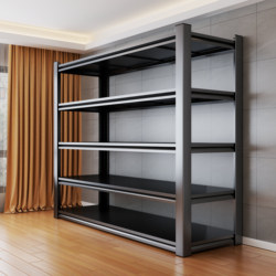 Household Shelves, Multi-Layer Storage Racks, Kitchen Balcony Utility Room Storage Racks, Express Delivery Supermarket Storage Racks, Steel Shelves