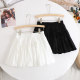 Colorful series! 2025 summer new fashionable and versatile sweet age-reducing high waist bow tied A-line skirt short skirt