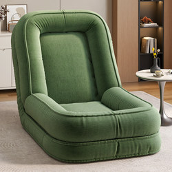 Lazy Sofa Human Dog Bed Tatami Reclining Chair for Sleeping, Bedroom Single Foldable Sofa Bed Nest Chair