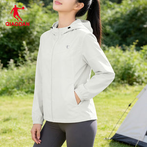 
Jordan jacket women's spring and summer new fitness running jacket top hooded loose casual windproof sports windbreaker