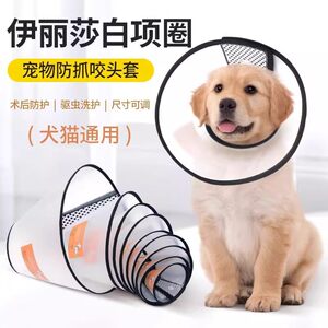 伊丽莎白圈宠物头套狗圈猫圈狗脖套宠物防咬打针圈耻辱头罩