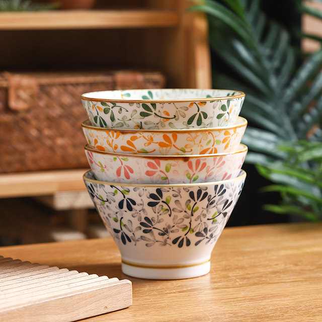 Japanese ceramic bowls for household use 2023 new special beautiful ...