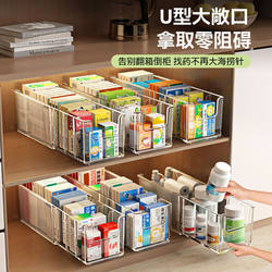 Medicine Storage Box, Medicine Cabinet, Compartmentalized Medical Box, Home Treatment, Infusion, First Aid Medicine Box, Retractable Medicine Storage Rack