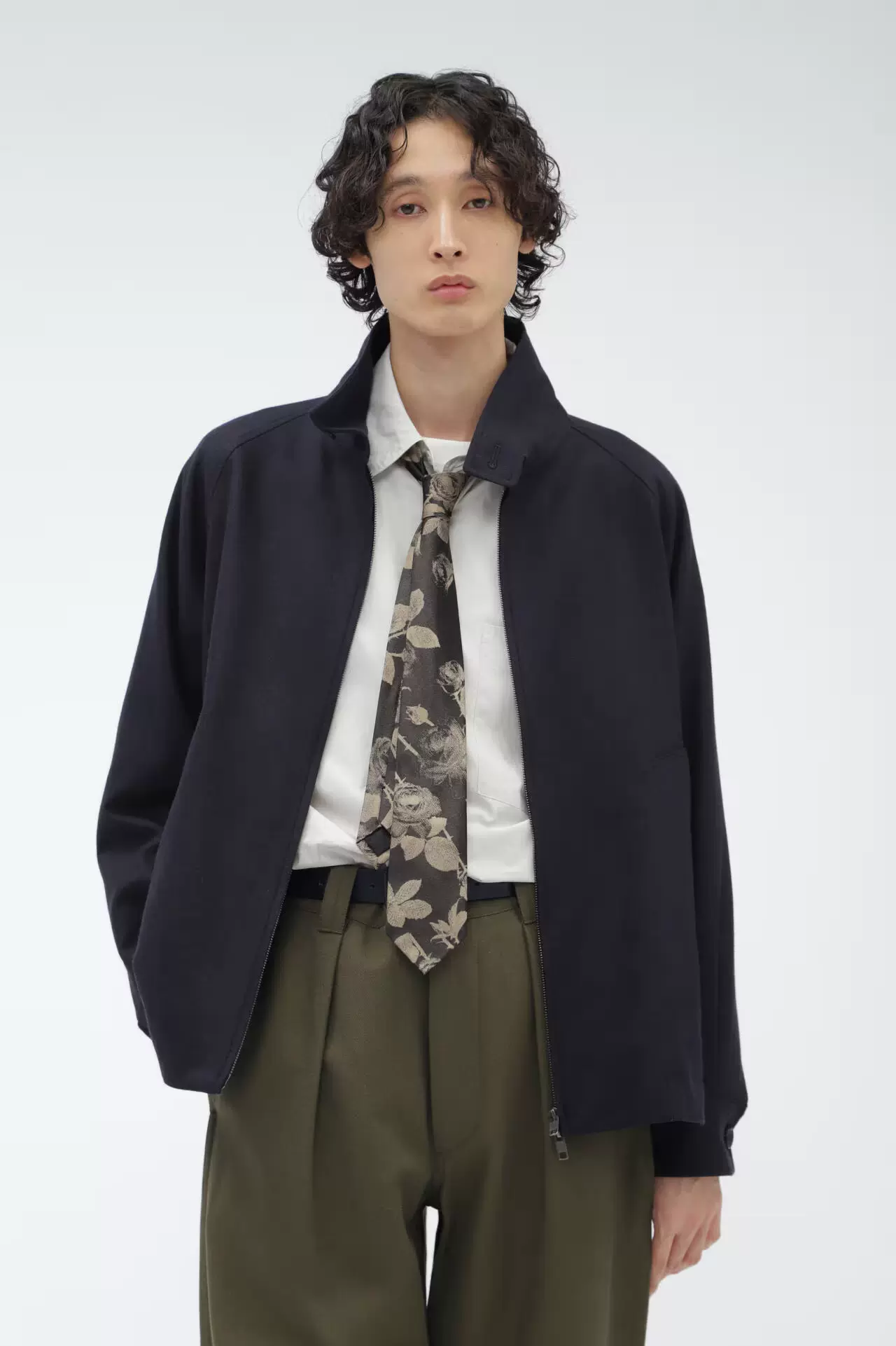 现货折！日本代购24AW Margaret Howell FLANNEL 法兰绒羊毛外套