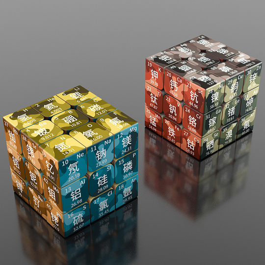 Zcube Element Series Magic Cube - 周期表パズル