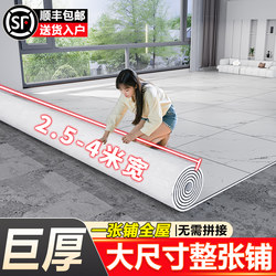 3m Wide Vinyl Flooring for Home Use, Directly Laid on Cement Floors, Thickened, Wear-Resistant, Waterproof, Non-Slip Pvc Floor Mat