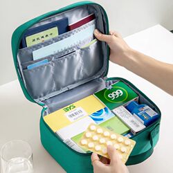Student Dormitory Small Medicine Box Portable Home Medical Kit Medicine Storage Box Large Capacity Medical First Aid Medicine Box