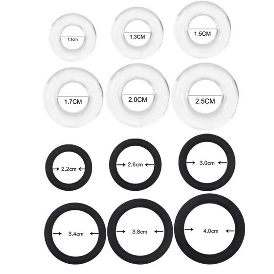 
Men's invisible silicone lock sperm ring for adults, men's anti-shot, long-lasting wearable delay ring, delay fun ring supplies