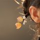 Tulip wood hairpin hair cheongsam accessories hairpin headdress classical Chinese style temperament ball hair ornament hairpin for women