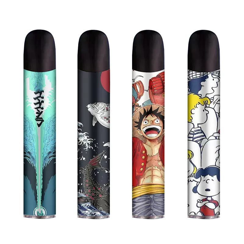 适用于jve非我1.2代光彩贴纸烟杆买二送链子挂链挂绳二代代保护套