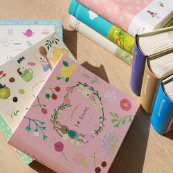 Imported 6inch-Page Large-Capacity 6inch Photo Album with Writable Pages, Horizontal and Vertical Two-Way Insertable Graduation Photo Album