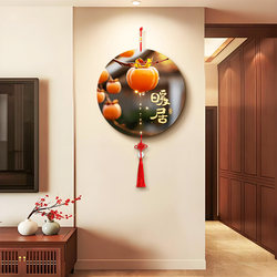 Meaningful and Warm Home Decor Ornaments with a High-End Feel, Wall Hangings for the Background Walls on Both Sides of the Tv, Round Chinese Knot Wall Decorations