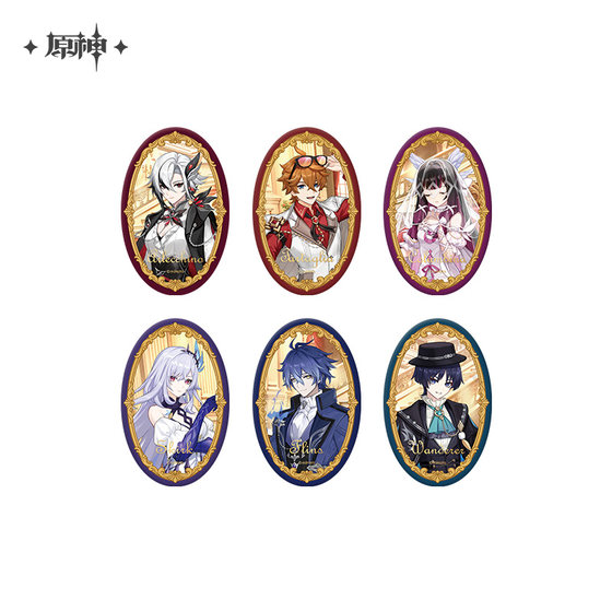 [Official Genshin Impact] 2026 Carnival Gathering Series Character Badges Genshin