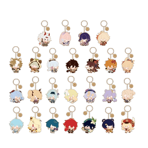 [Original God] Q version of the character series metal pendant pendant accessories original god surrounding Genshin