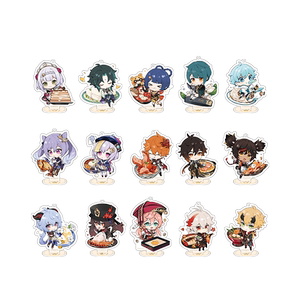 [Genshin Impact official] Delicious party theme series characters Acrylic small brand Genshin