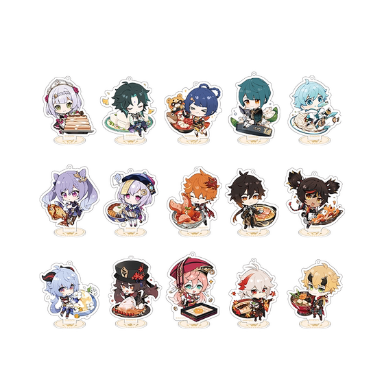 [Genshin Impact official] Delicious party theme series characters Acrylic small brand Genshin