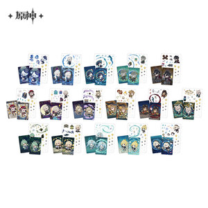 [Genshin Official] Starlight Letter Series Collection Card Set Genshin
