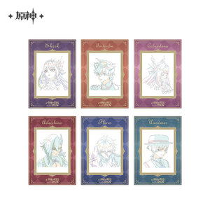 
[Genshin Official] 2026 Carnival Gathering Series Original Painting Refraction Card Set Genshin