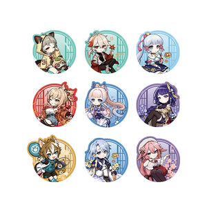 [Genshin Impact official] Q version character mouse pad Genshin of outing theme series