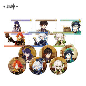 
[Genshin Official] Road Home Series Badges Photo Card Pendant Genshin