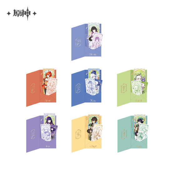 
[Official Genshin Impact] Anniversary Celebration Series Commemorative Ticket Card Set Genshin