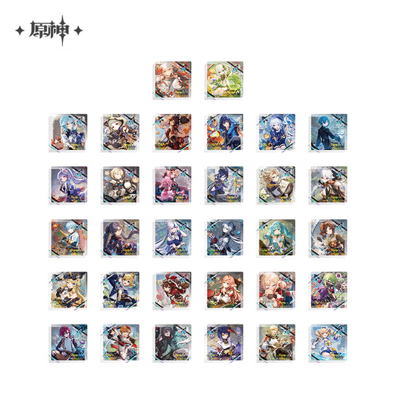 
[Genshin Official] Fateful Day Series Character Thick Acrylic Coaster 2025 Genshin