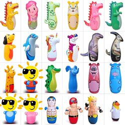 Children's Boxing Punching Bag Inflatable Tumbler Toy Indoor Special Standing Type Kids Fighting Exercise Educational Toy