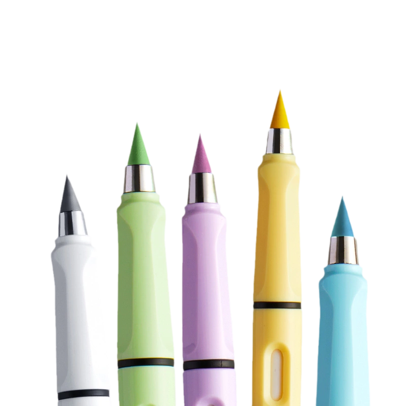 彩铅笔画画专用12色免削可擦永恒铅笔美术生彩铅儿童初学者素描专用hb 