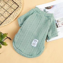 Autumn and winter knitted sweater dog clothes for puppies