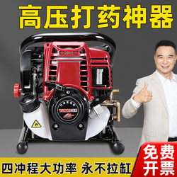 Integrated Portable Gasoline Sprayer, High-Pressure Four-Stroke Disinfection Machine, Fruit Tree Garden Sprayer, Agricultural Car Washing Machine