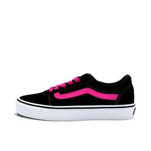 【定制球鞋】Vans/范斯 Ward  荧粉 低帮手绘帆布鞋 创意潮流