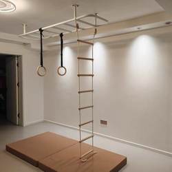 Fitness Equipment Indoor Aerial Ladder Yoga Pull-Up Horizontal Bar Exercise Rib Board Climbing Set