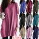 New European and American autumn long-sleeved casual pocket shirt top for women
